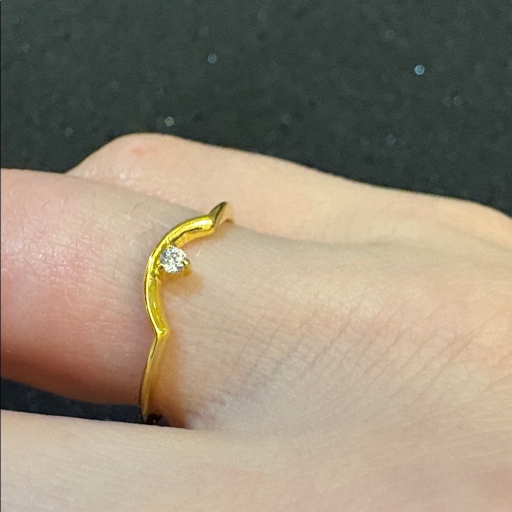 New  siizu‎ gold plated over 925 silver  and grade AAA cubic zirconia stone